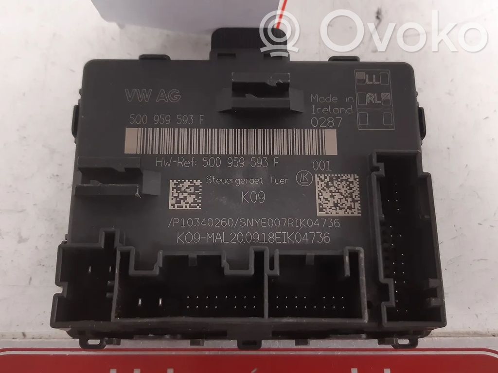Door control unit/module   5Q0959593F