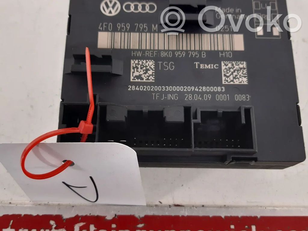 Unité de commande module de porte   4F0959795M