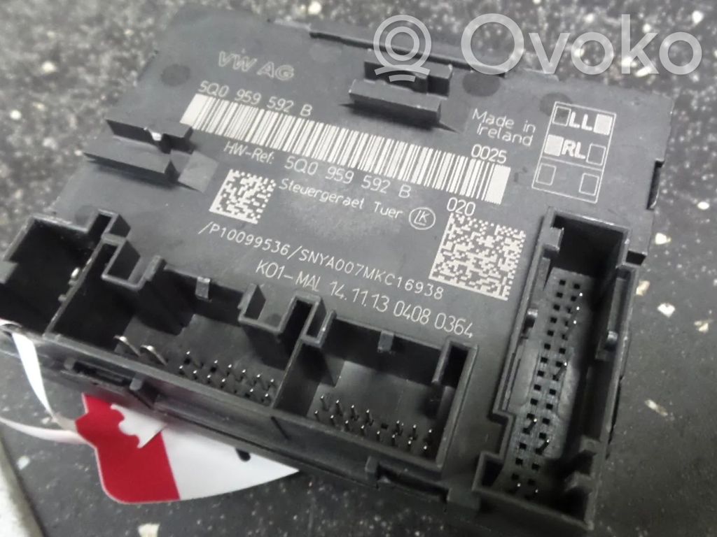 Volkswagen Golf Sportsvan Door control unit/module 