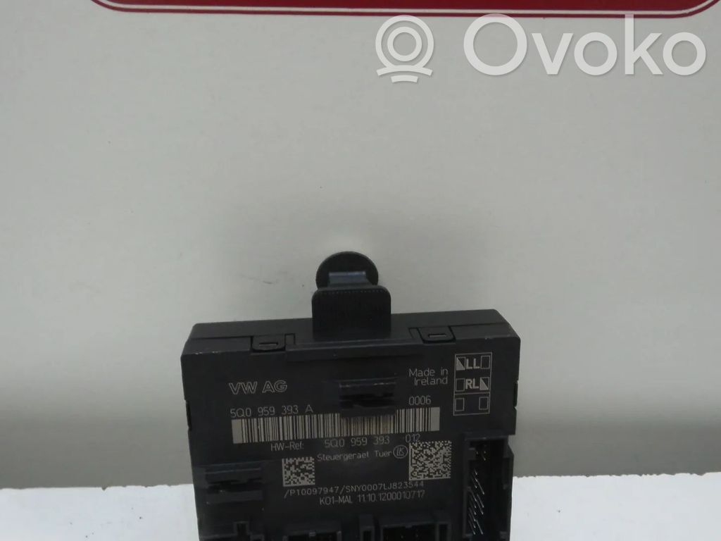 Unité de commande module de porte   5Q0959393
