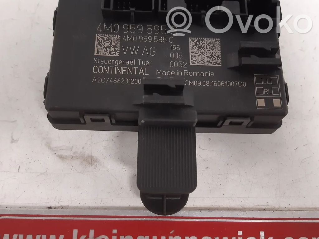 Door control unit/module   4M0959595G,4M0959795D,4M0959795G,8W0959395G,8W0959595G