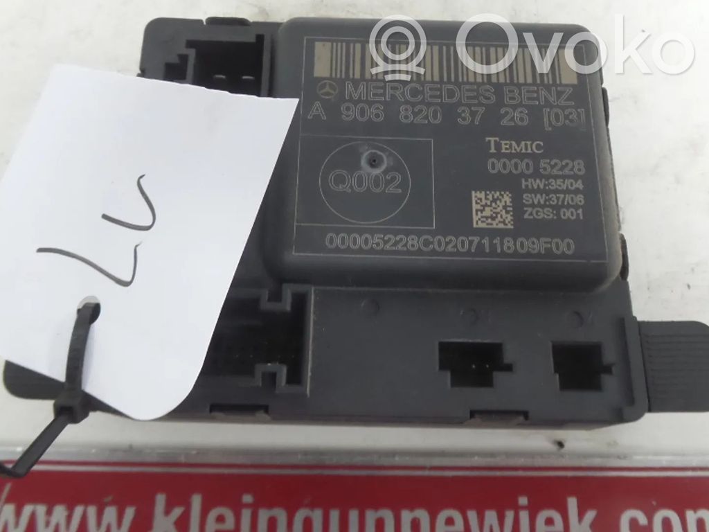 Volkswagen Crafter Unité de commande module de porte 