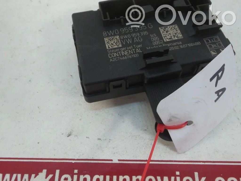 Unité de commande module de porte   8W0959395G,4M0959595G,4M0959795D,4M0959795G,8W0959595G