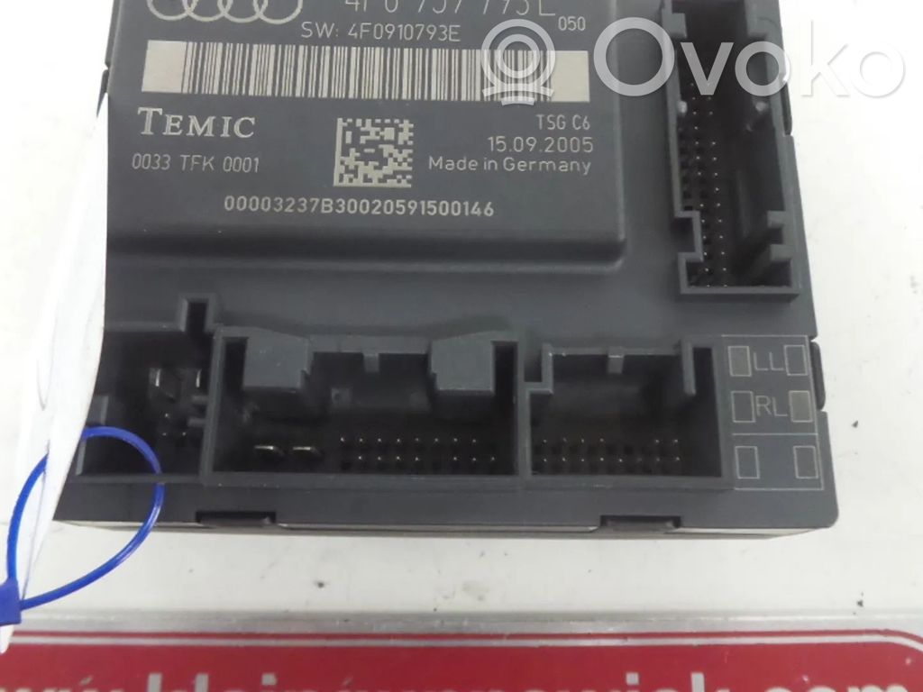 Unidad de control/módulo de la puerta   4F0959793E,4F0959793F