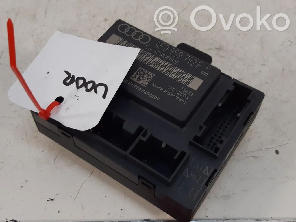 Unité de commande module de porte   4F0959792F,4F0959792E