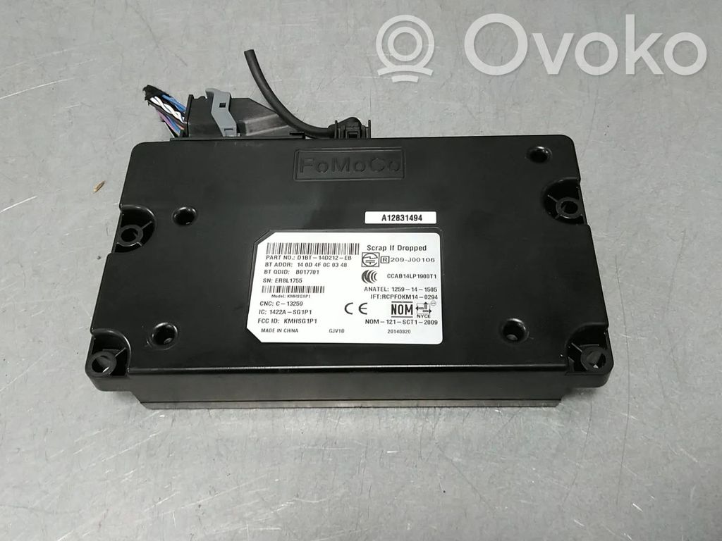 Unité de commande module de porte   D1BT14D212EB,2117587,D1BT14D212CC,D1BT14D212LA,D1BT14D212RA,D1BT14D212RB