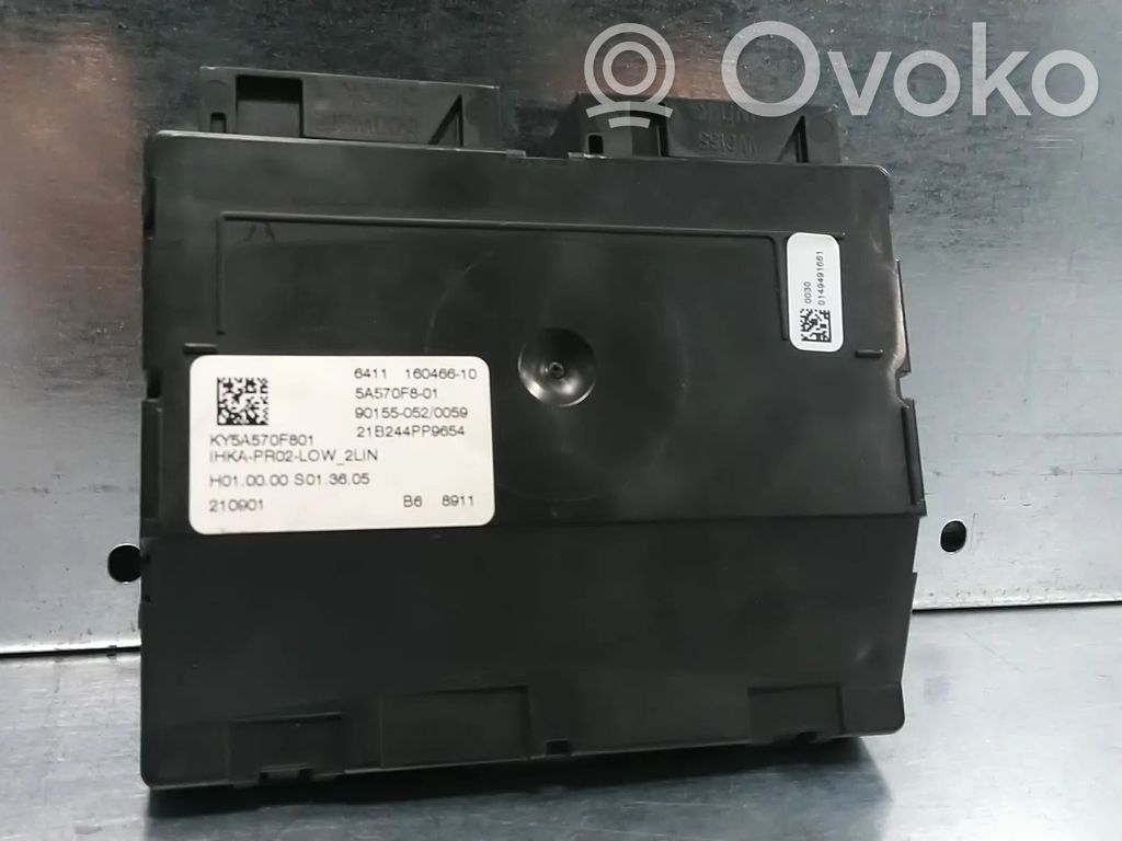 BMW 2 F22 F23 Sterowania klimatyzacji / Ogrzewania 