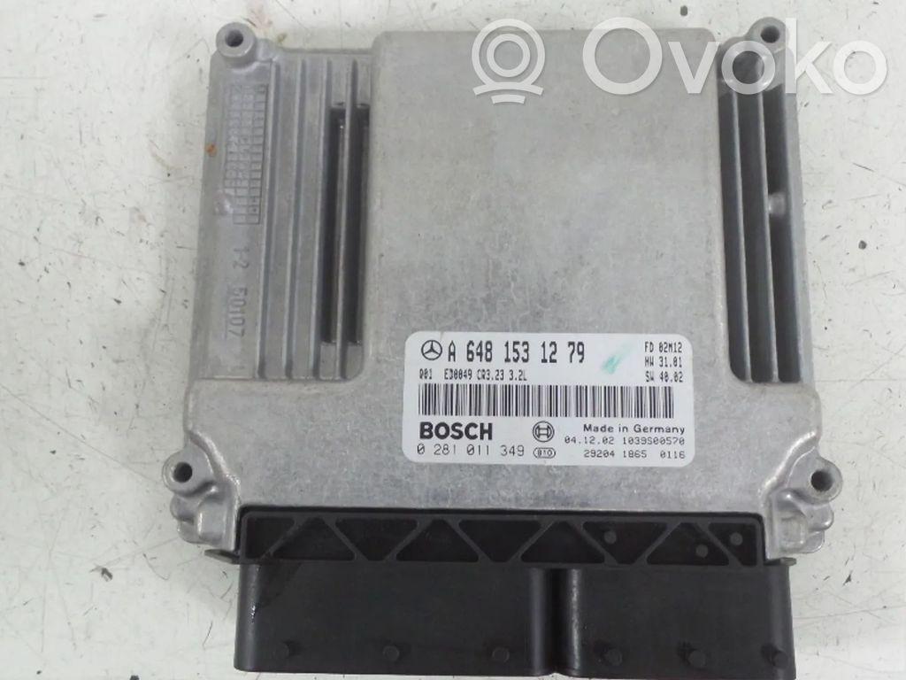 Mercedes-Benz E W211 Engine control unit/module 