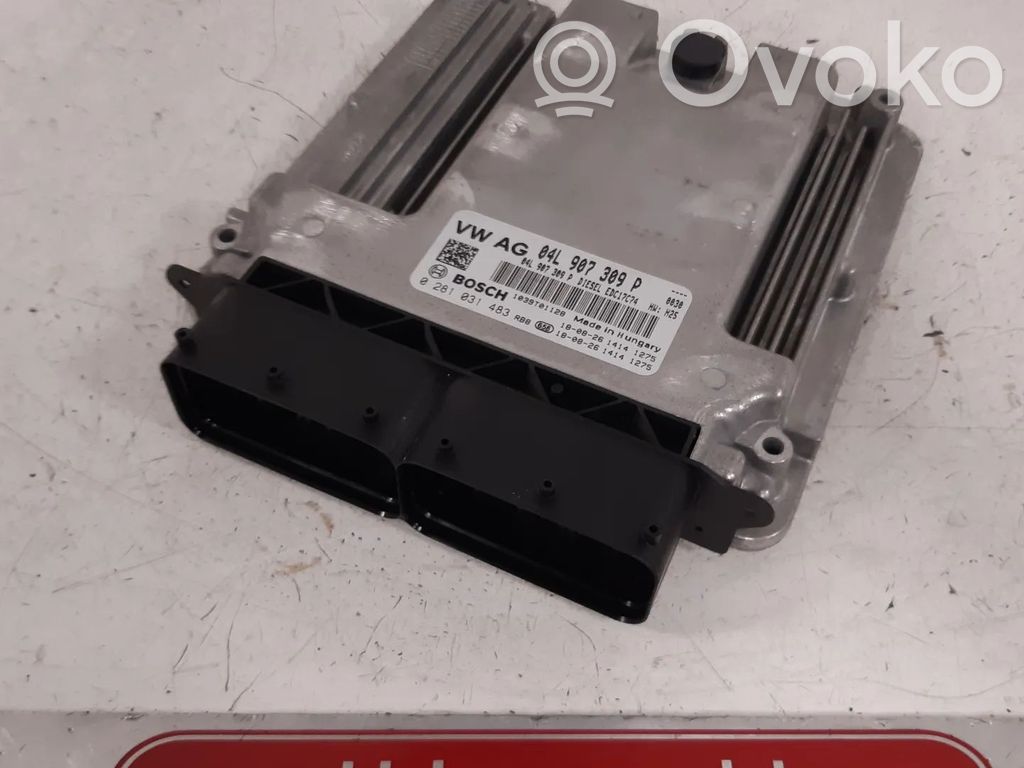 Engine control unit/module   0281031483,04L907309P,DFG,DFGA,DFGADFG