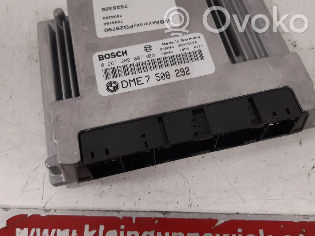 Moottorin ohjainlaite/moduuli   0261209007,12147508292,7508292,N42B18A