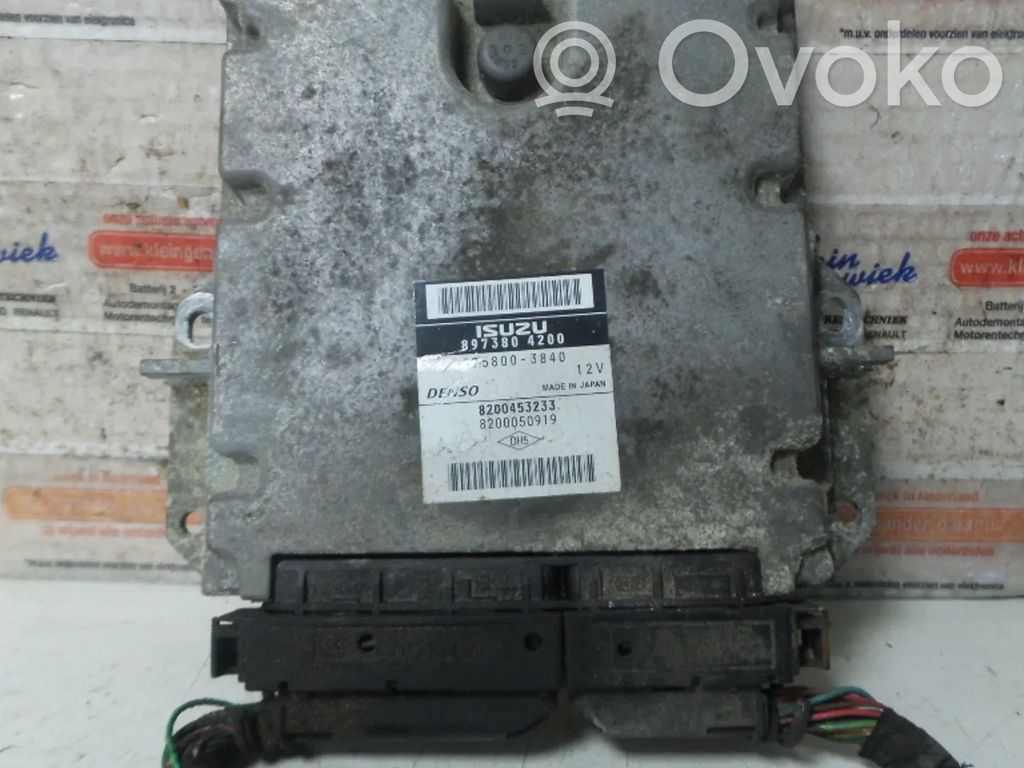 Renault Vel Satis Engine control unit/module 