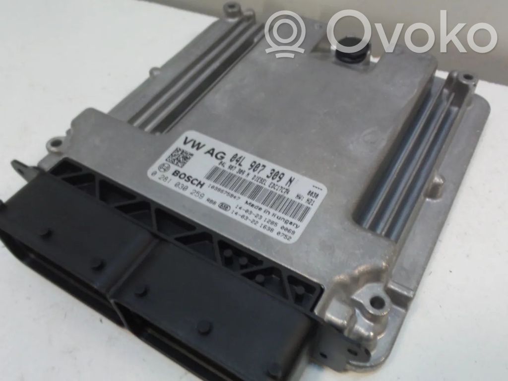 Sterownik / Moduł ECU   04L907309N,0281030259,CYK