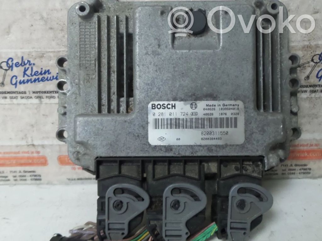 Engine control unit/module   8200311550,G9T743