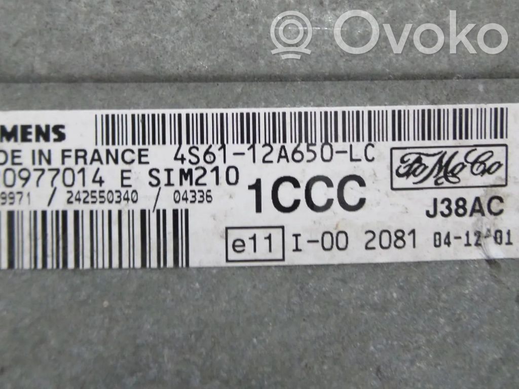 Ford Fiesta Engine control unit/module 