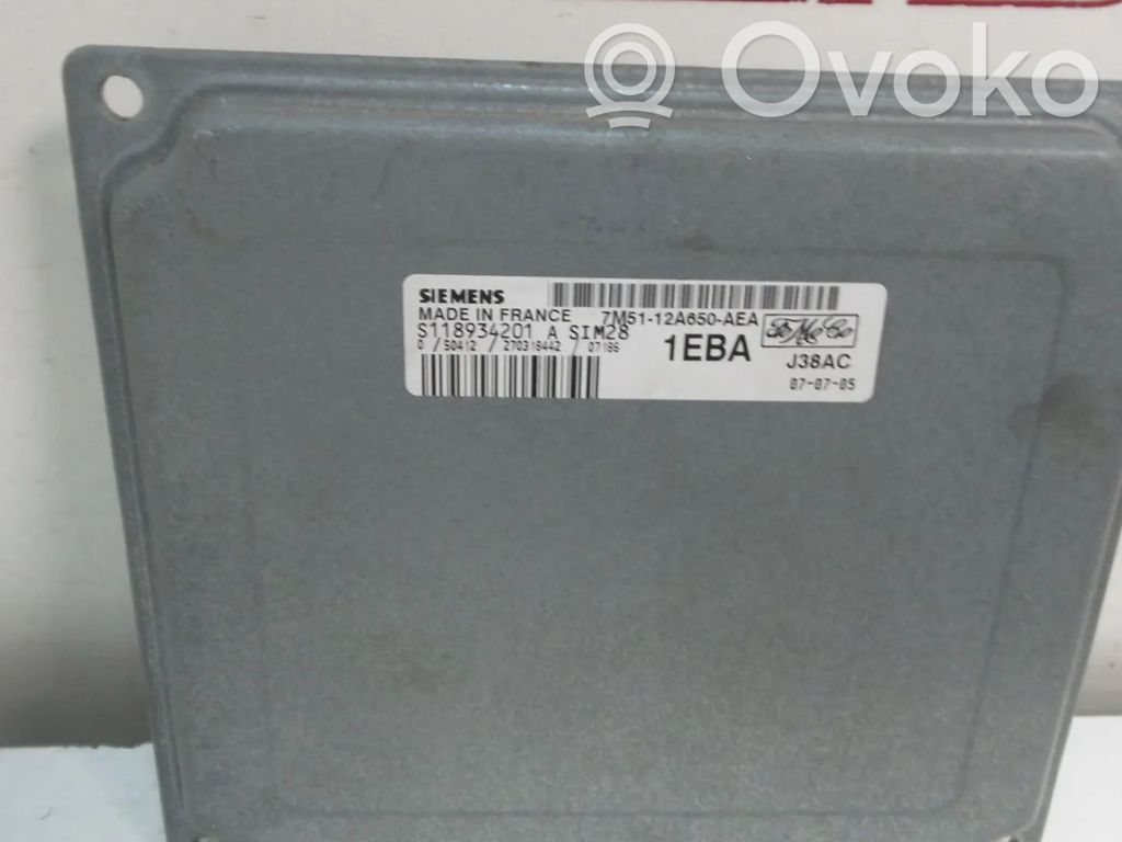 Ford Focus Engine control unit/module 