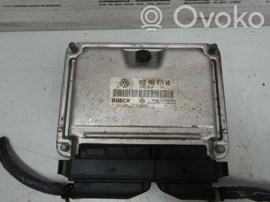 Volkswagen Sharan Variklio valdymo blokas 