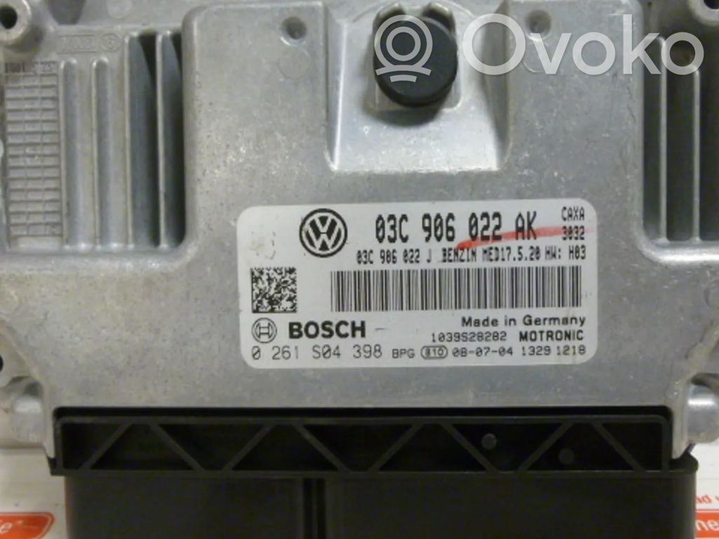 Volkswagen Golf V Engine control unit/module 