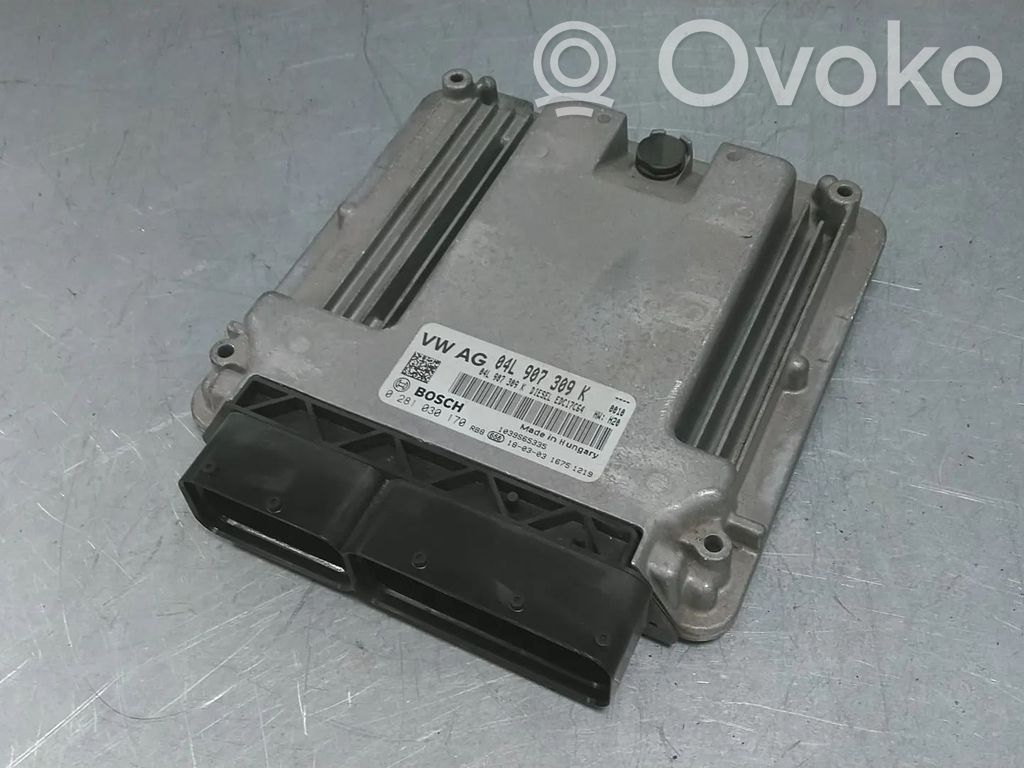 Engine control unit/module   04L907309K,0281030170,DFSD