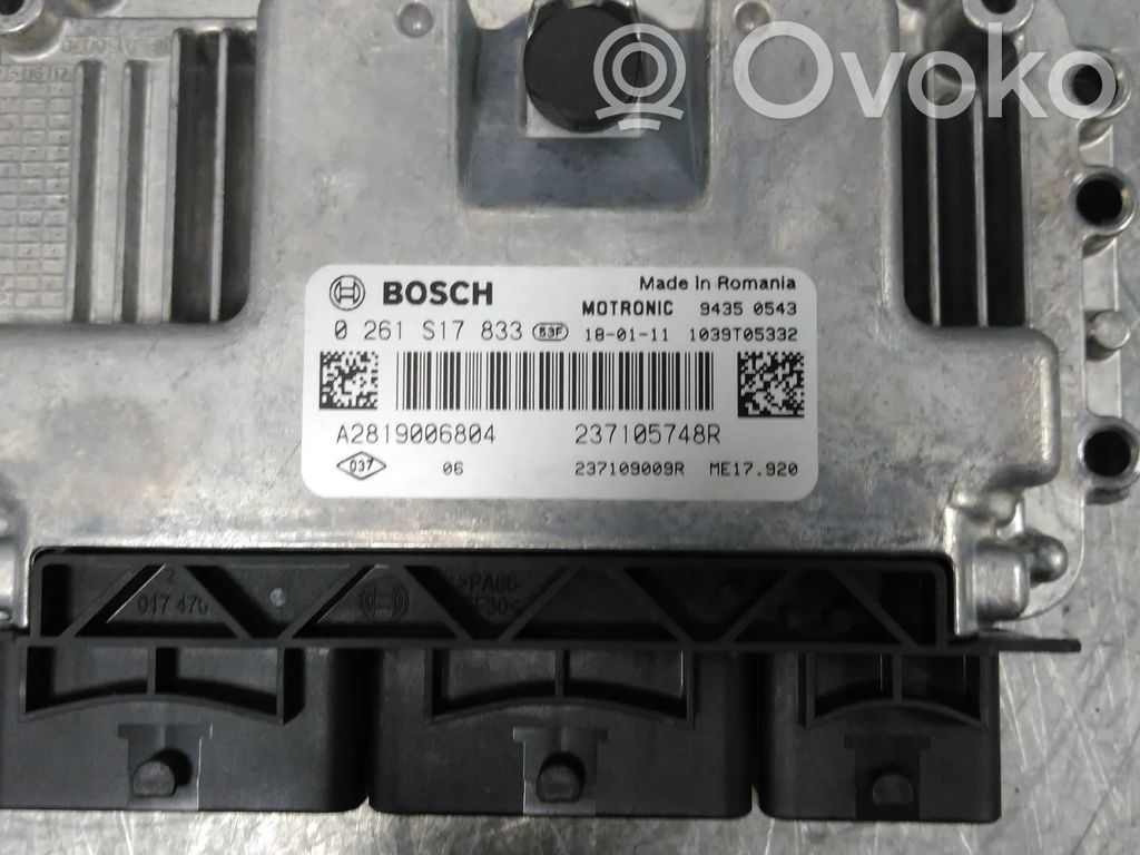 Renault Twingo III Engine control unit/module 