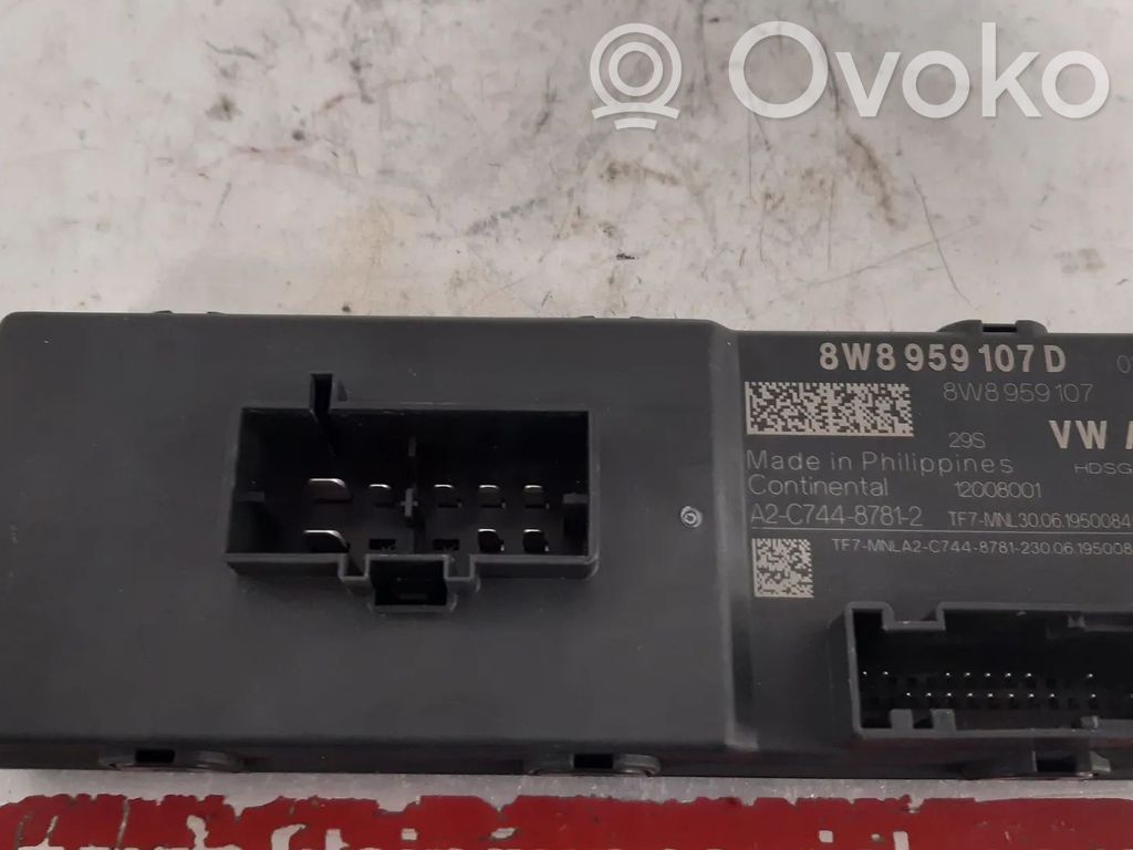 Sonstige Steuergeräte / Module   8W8959107D,8W8959107B,9A795910700,EASA,PAB959107
