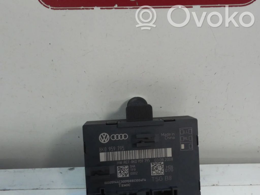 Audi A4 S4 B8 8K Other control units/modules 