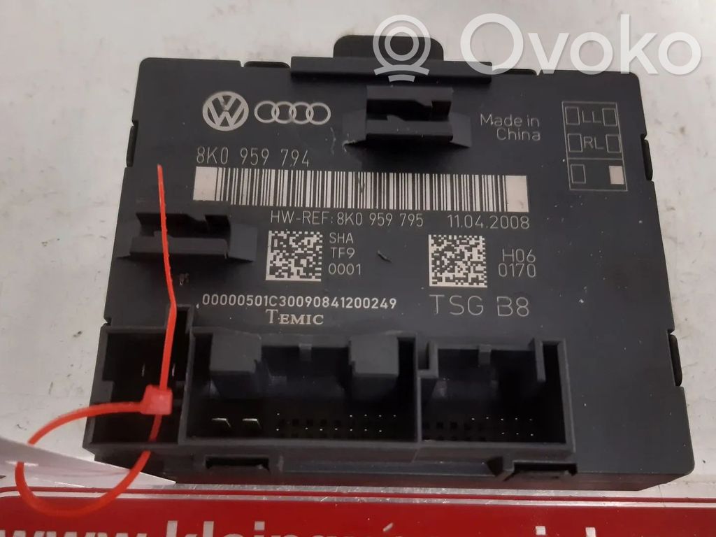 Audi A4 S4 B8 8K Kiti valdymo blokai/ moduliai 