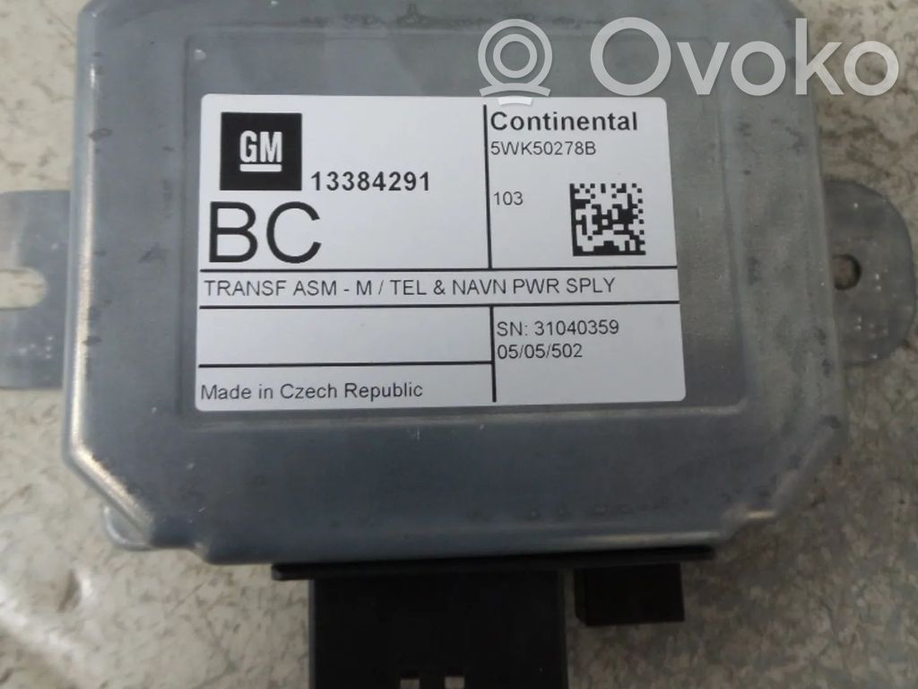 Opel Astra J Kiti valdymo blokai/ moduliai 