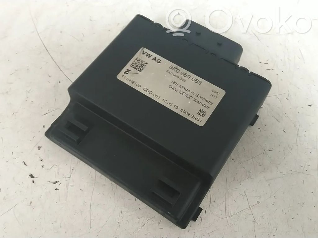 Audi A3 S3 8P Other control units/modules 