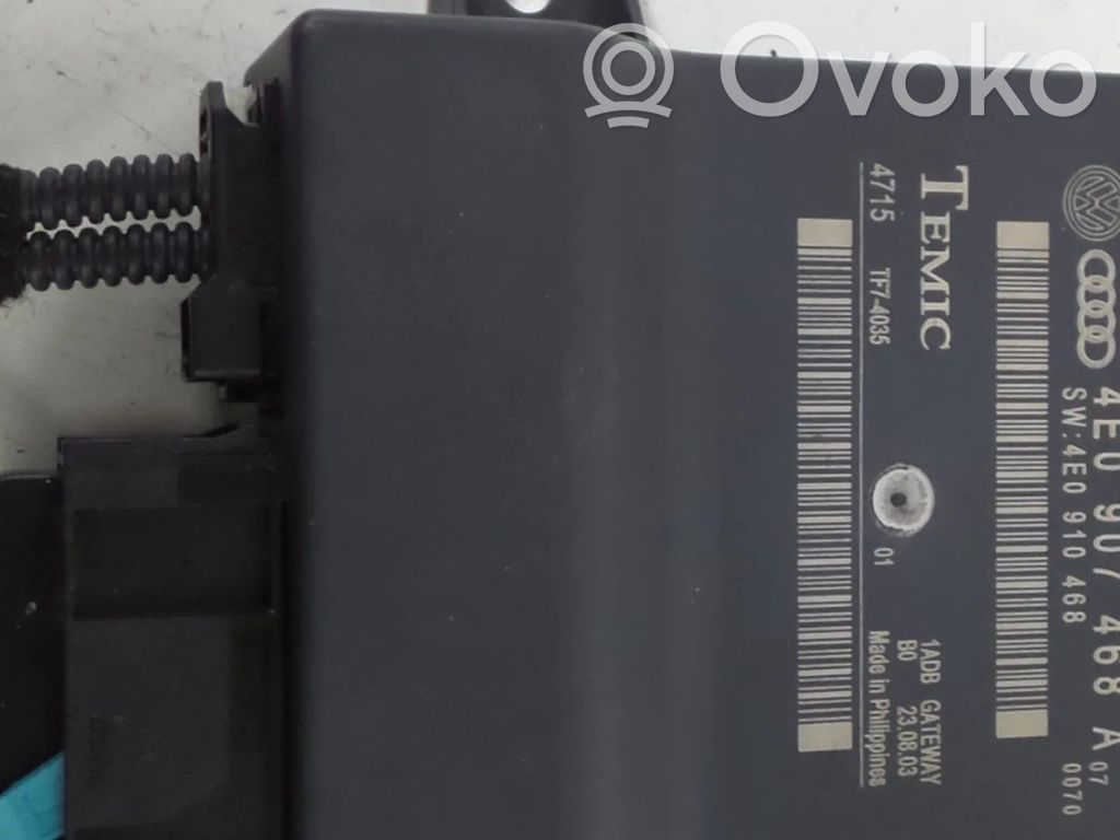 Other control units/modules   4E0907468A,ASN