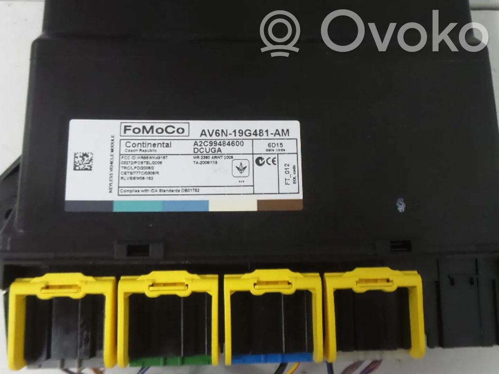 Ford Kuga II Other control units/modules 