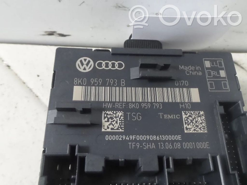 Audi A4 S4 B8 8K Other control units/modules 