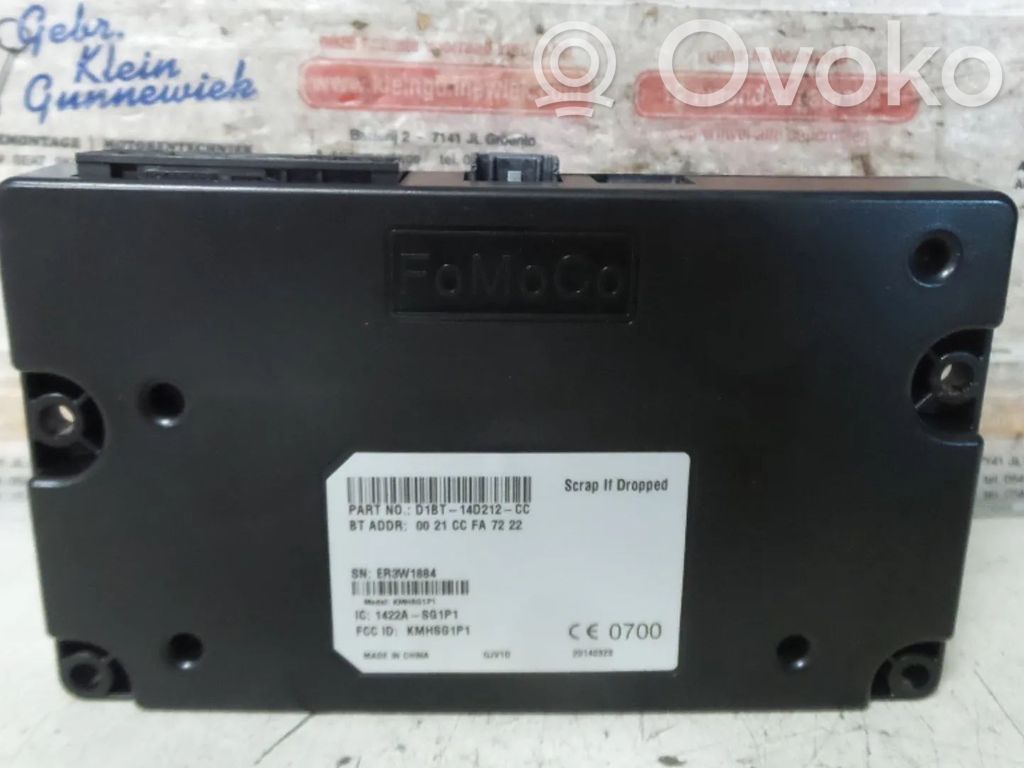 Otras unidades de control/módulos   D1BT14D212CC,2117587,D1BT14D212LA,D1BT14D212RA,D1BT14D212RB,M1DA