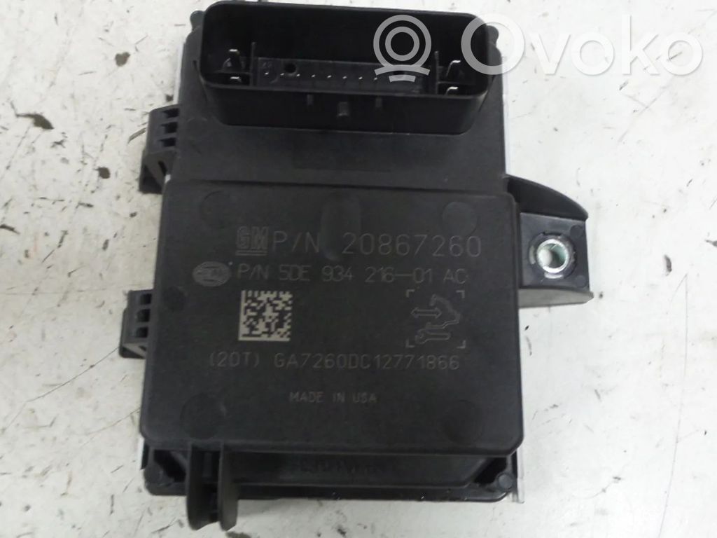 Opel Ampera Fuel injection pump control unit/module 