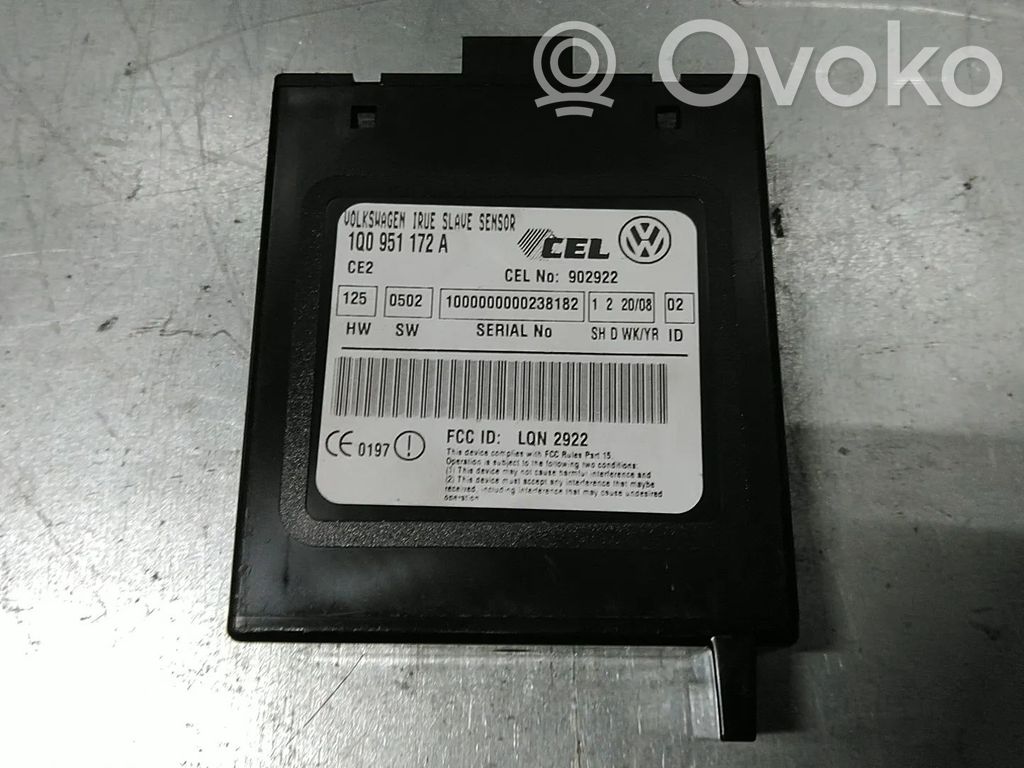 Other control units/modules   1Q0951172A,1Q0951172D,1Q0951177A,1Q0951177C,1Q0998177,CBA