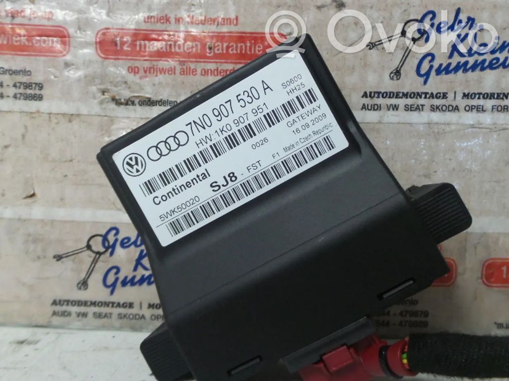 Other control units/modules   7N0907530A,1K0907530AB,1K0907530AE,7N0907530AA,7N0907530AE,7N0907530AJ,7N0907530AM,7N0907530AN,7N0907530D,7N0907530K,7N0907530L,7N0907530Q,CFF,CFFB,CFFBCFF