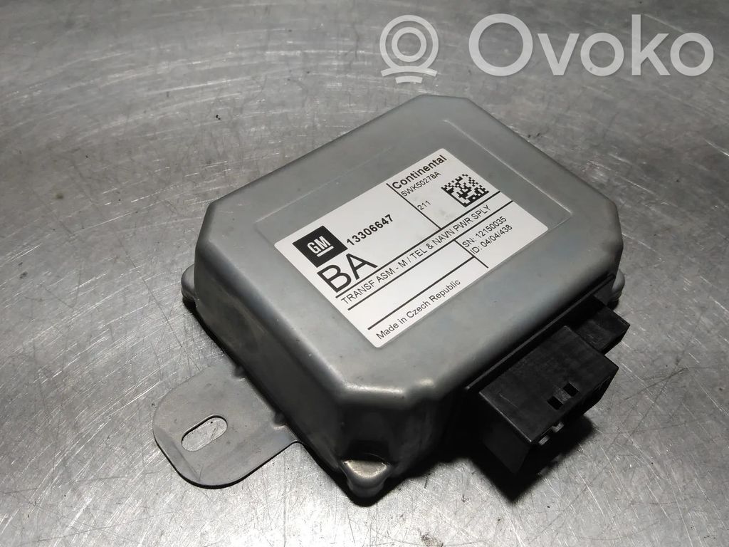 Autres unités de commande / modules   13306647,A13DTE