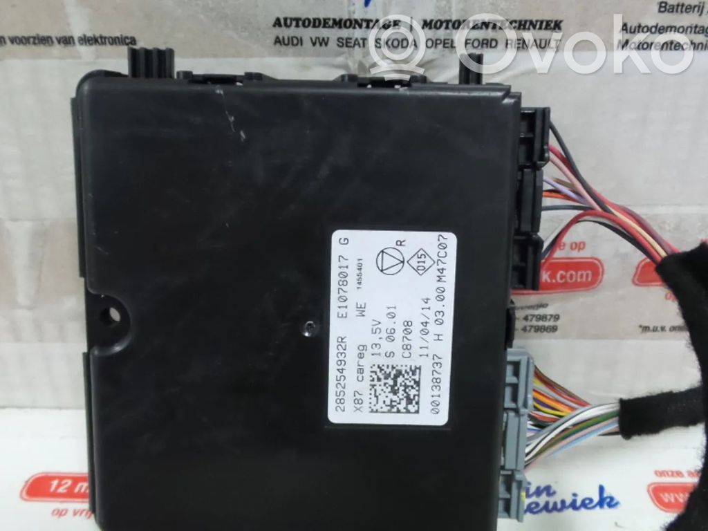 Other control units/modules   E1078017G,00138737,285254697R,285254932R,285257297R,285258251R,H4B400
