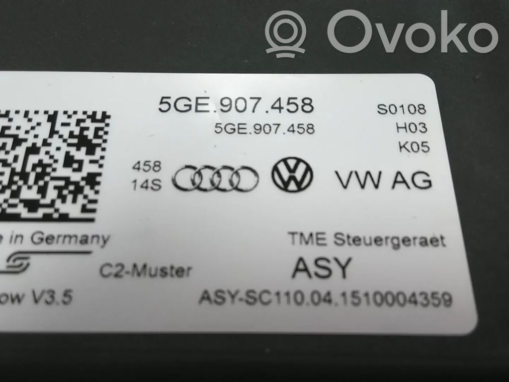 Volkswagen Golf VII Otras unidades de control/módulos 