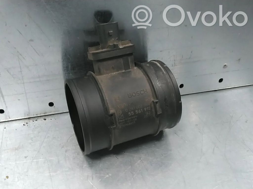 Opel Meriva B Mass air flow meter 