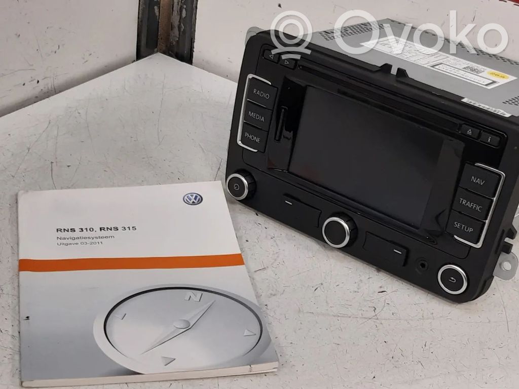 Volkswagen Golf VI Stacja multimedialna GPS / CD / DVD 