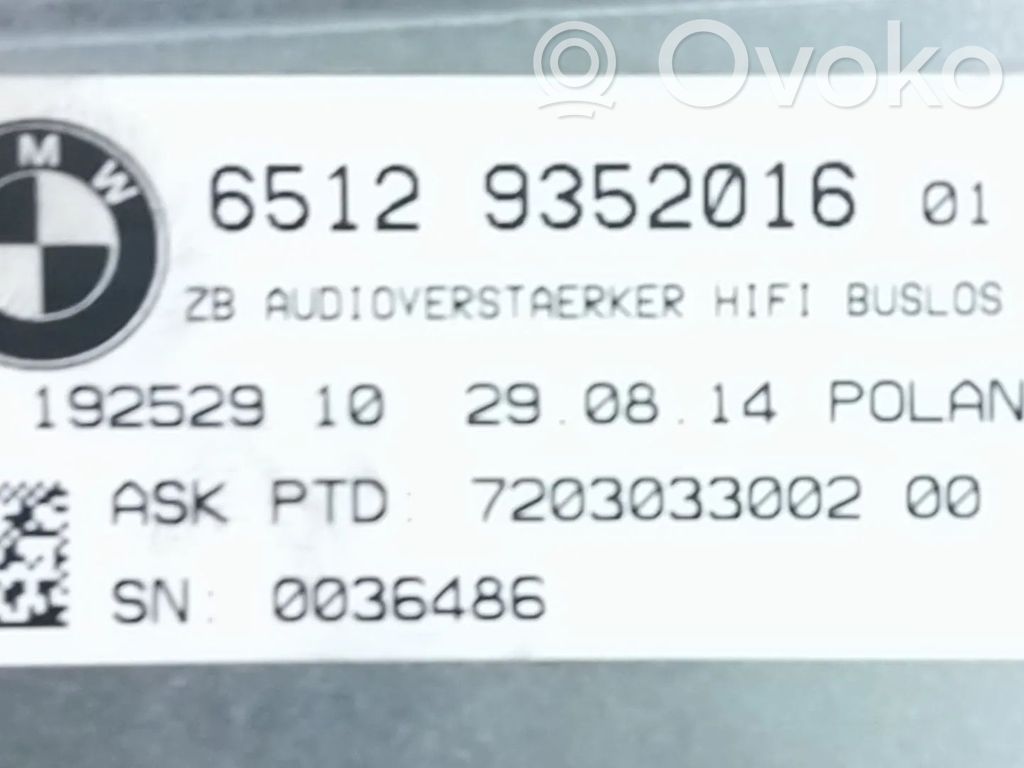 BMW 2 F22 F23 Amplificatore 