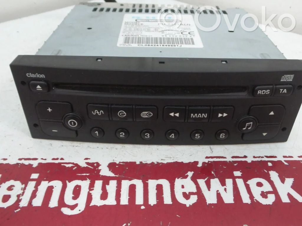 Citroen C2 Unità principale autoradio/CD/DVD/GPS 
