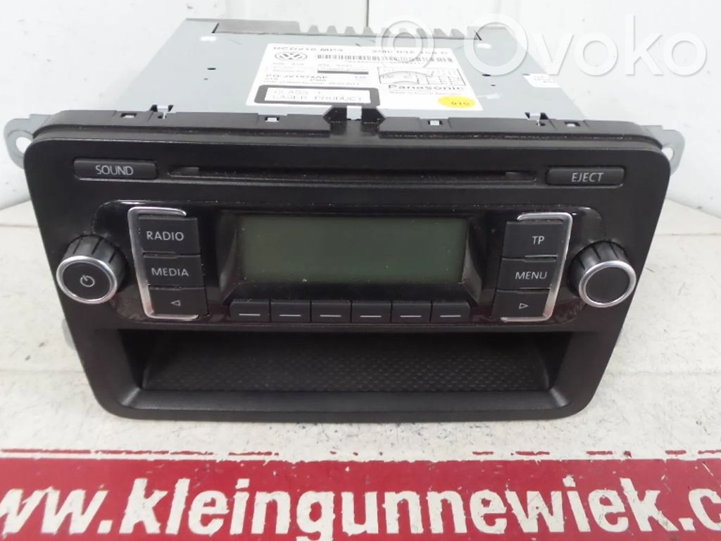 Volkswagen Polo V 6R Panel / Radioodtwarzacz CD/DVD/GPS 