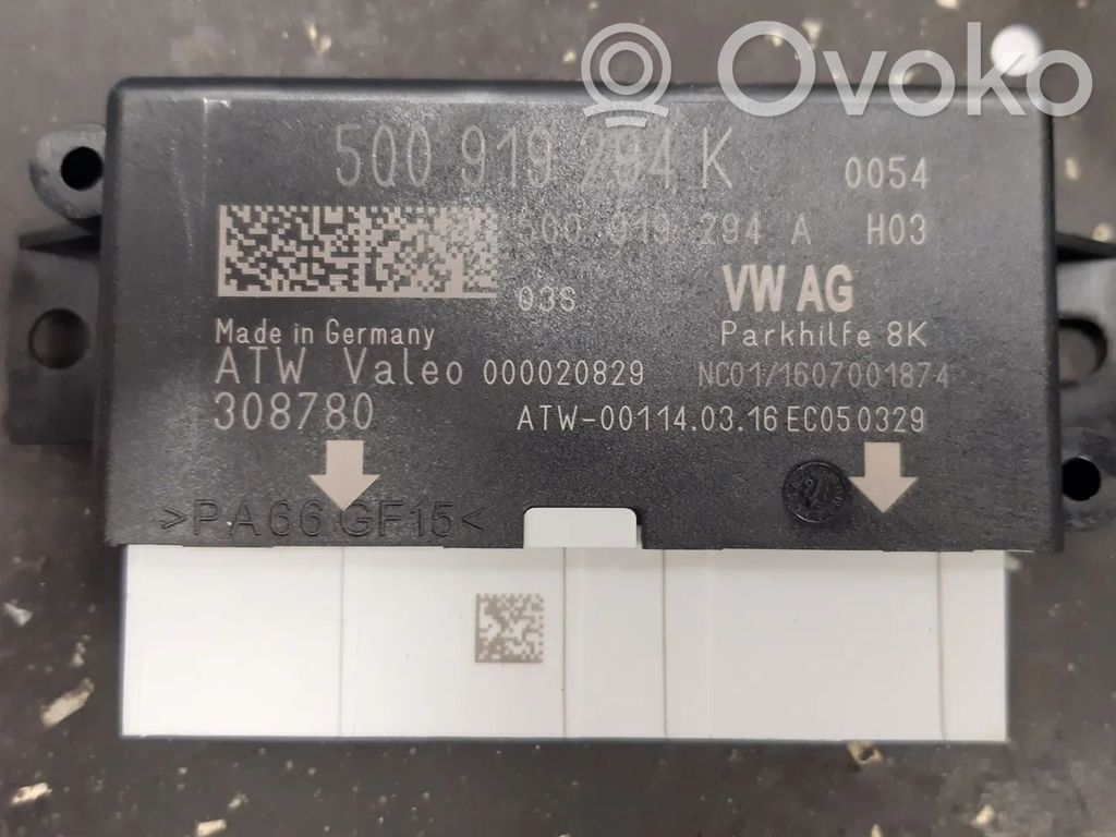 Volkswagen Golf VII Centralina/modulo sensori di parcheggio PDC