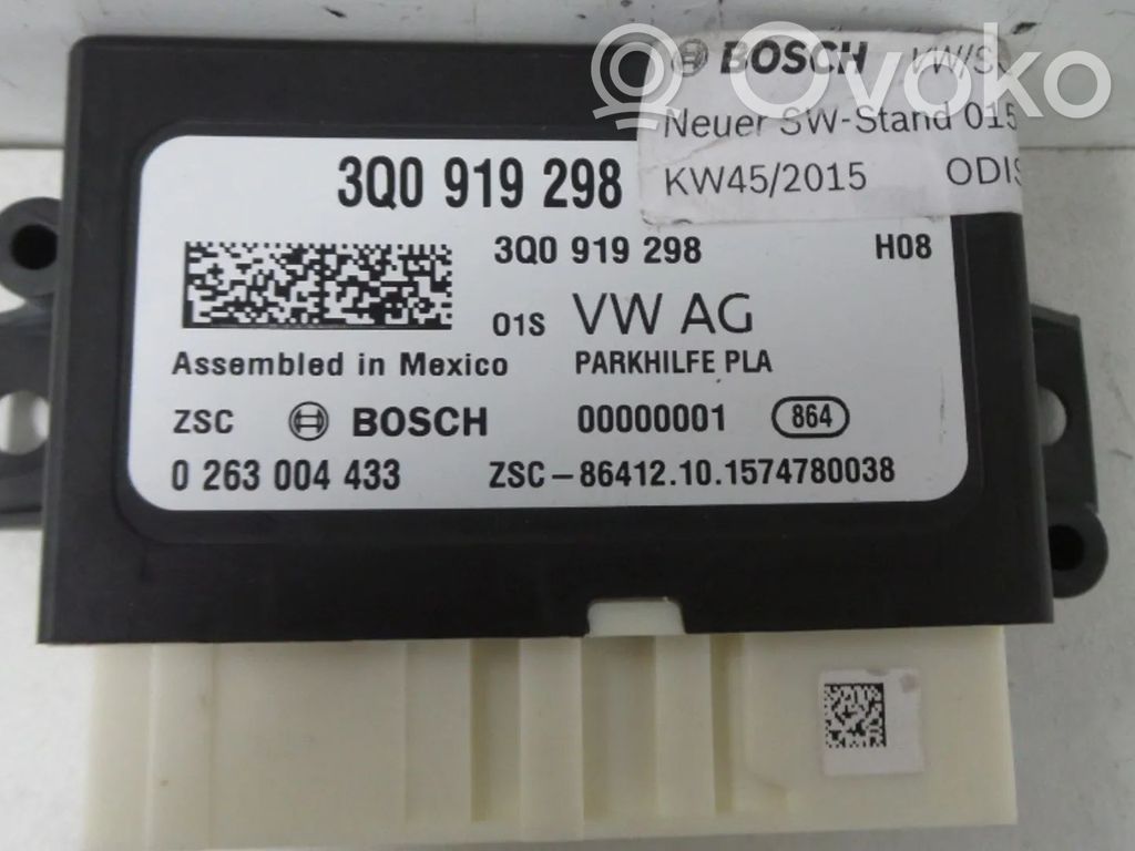 Volkswagen Tiguan Unidad de control/módulo PDC de aparcamiento 