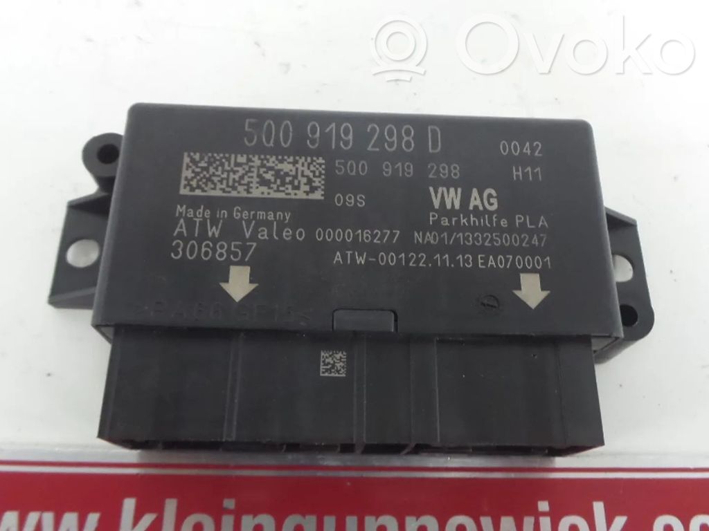 Volkswagen Golf VII Unité de commande, module PDC aide au stationnement 
