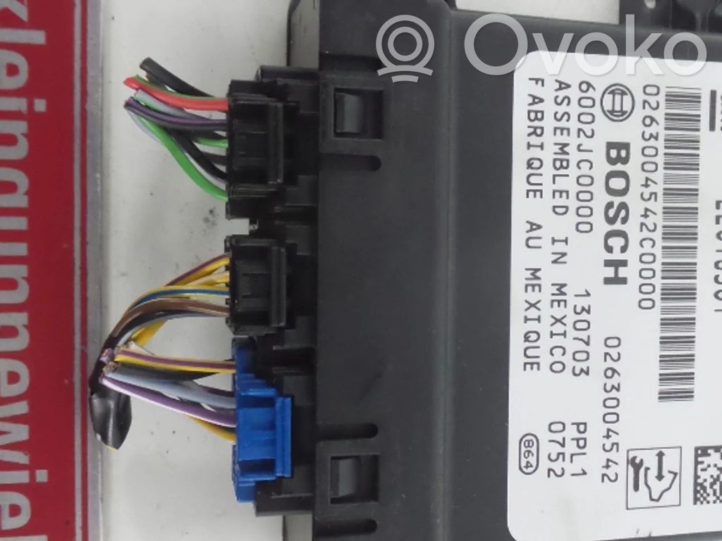Opel Astra J Unitate/modul de comandă parcare PDC 