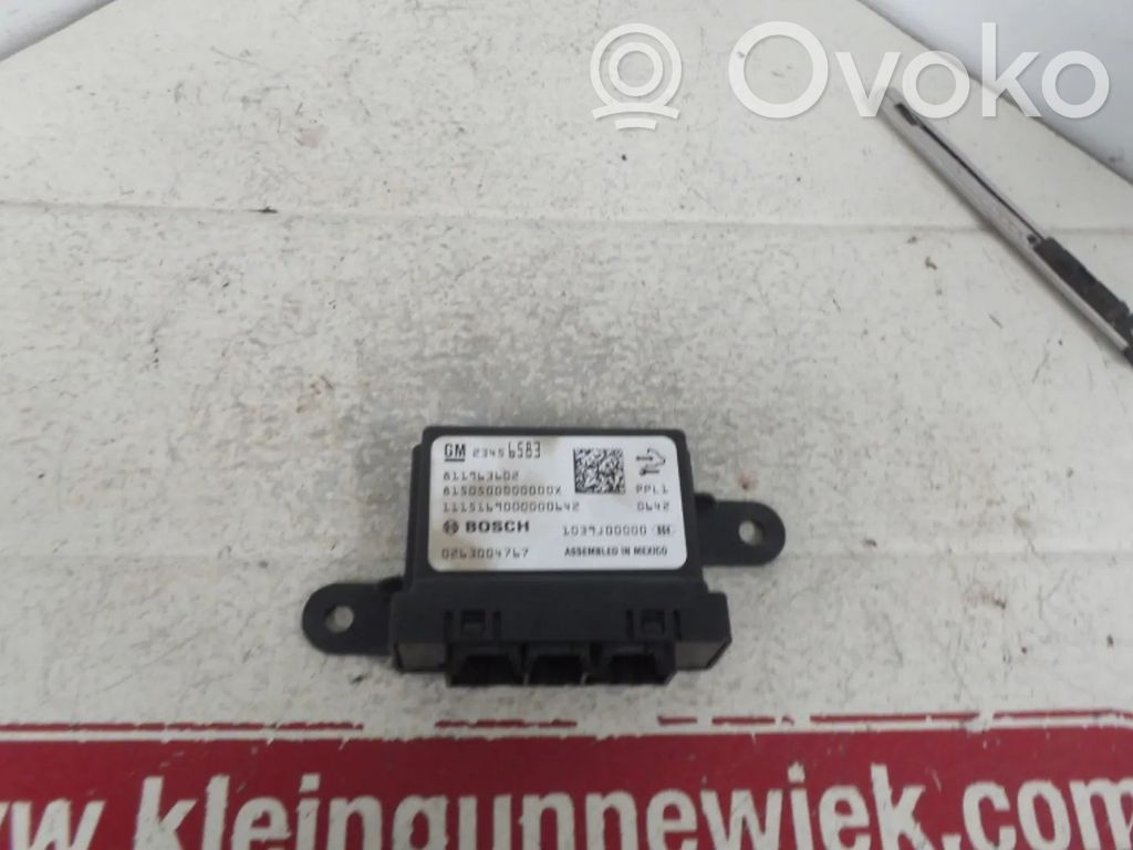 Opel Corsa E Pysäköintitutkan (PCD) ohjainlaite/moduuli 