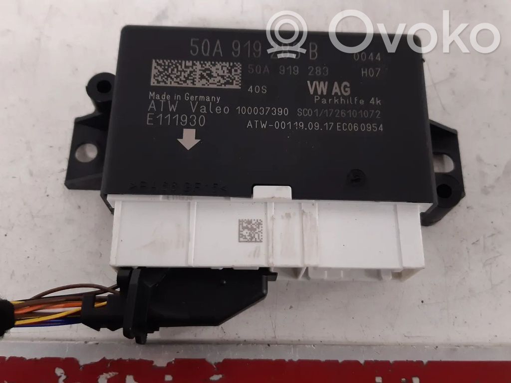 Unidad de control/módulo PDC de aparcamiento   5QA919283B,5QA919283D