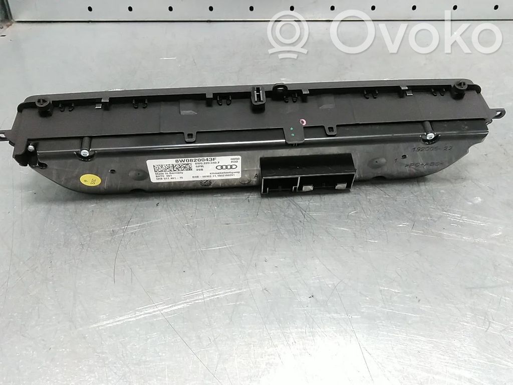 Audi A4 S4 B9 Panel klimatyzacji 